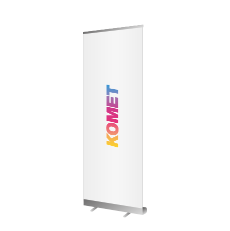 Roll-Up Budget | B 85 cm x H 200 cm | einseitig bedruckt